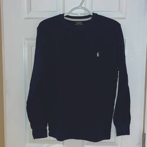 Men’s navy blue pullover . New without tags